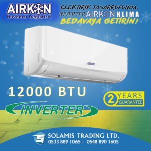 AIRKON- 12000 BTU INVERTER AIRCONDITIONER